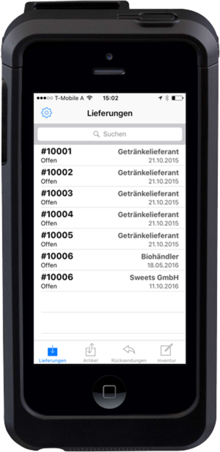 Pickware Mobile - Lager - Wareneingang